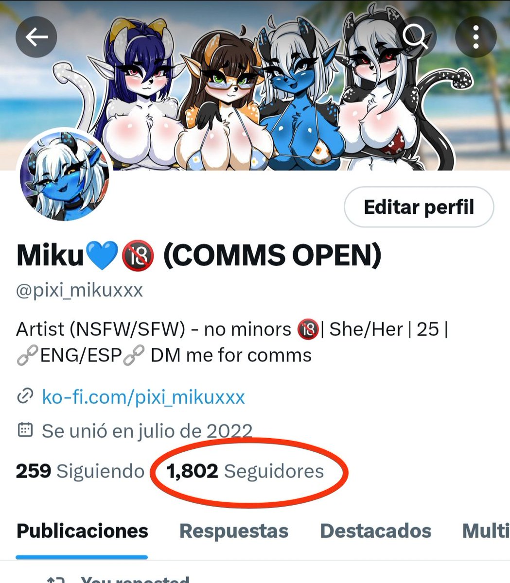 Miku💙| COMMS OPEN (see pinned📌) tweet media