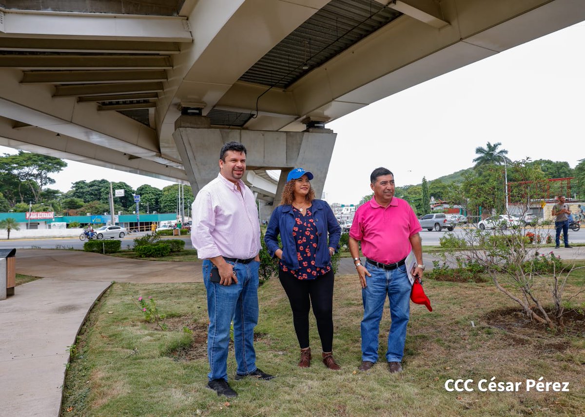 En Imágenes: Autoridades de la Alcaldía de Managua realizaron la presentación del proyecto de ampliación de la Pista Juan  Pablo II, este viernes.

<a href="/alcaldia_mga/">Alcaldía de Managua</a> 
#Nicaragua