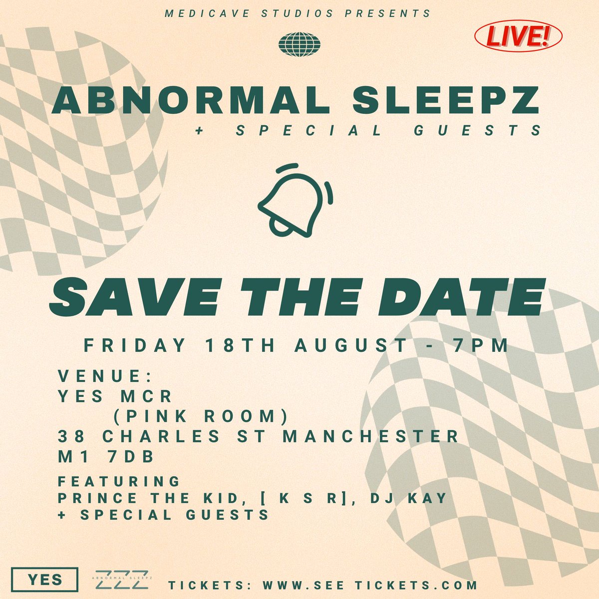 PiddyPy's tweet photo. Got my ticket for @abnormalsleepz show for tonight. Looking forward to hearing some good music and authentic vibes 🎶

Doors open 7pm 

See you down there

 #Medicave #Absub #Headline #GinosEP #Rollout https://t.co/xdcpjnWhWh