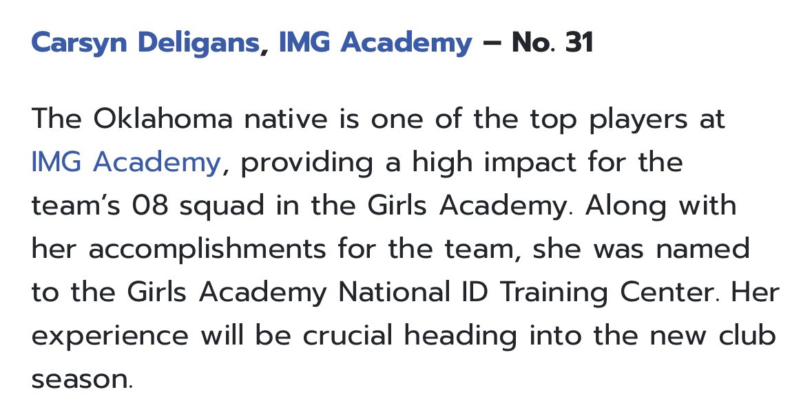 Carsyn Deligans tweet media