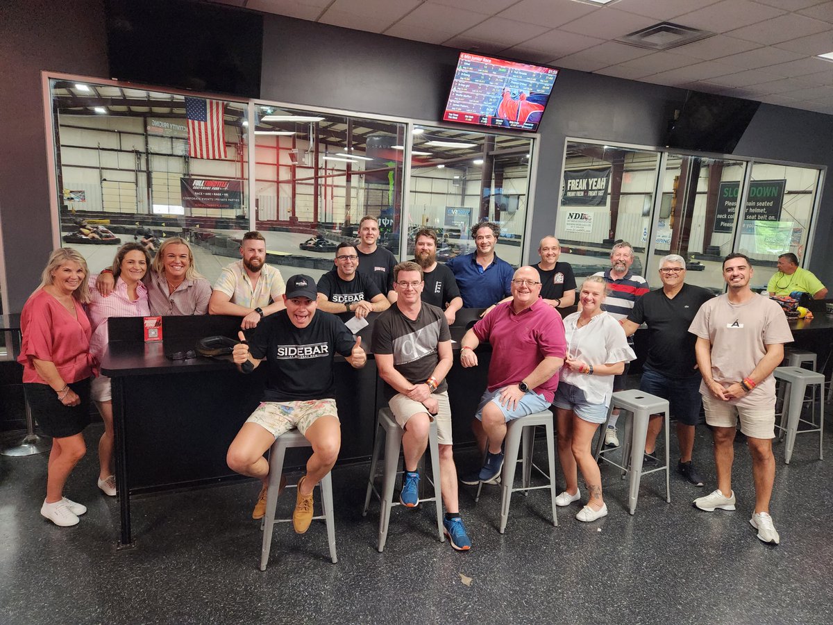 GoFullThrottle's tweet photo. Friday FAV Photos, the only thing missing is you. Grab your helmet and hit the track, bring your date to throw axes, or treat your team to an out-of-this-world experience!
#gokarting #axethrowing #vr #paintball #racingsims #rageroom #arcade #datenight #corporateevents #party https://t.co/H9kgCtd5M3