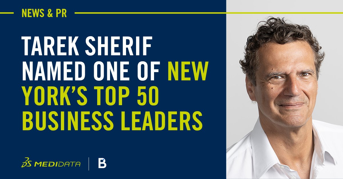 Congrats to Tarek Sherif, @Medidata's co-founder & former co-CEO, + @Dassault3DS' Life Sciences Sector Board Chairman! The Business Report has recognized him for steering success for over two decades. Read the full article: mdso.io/5ng