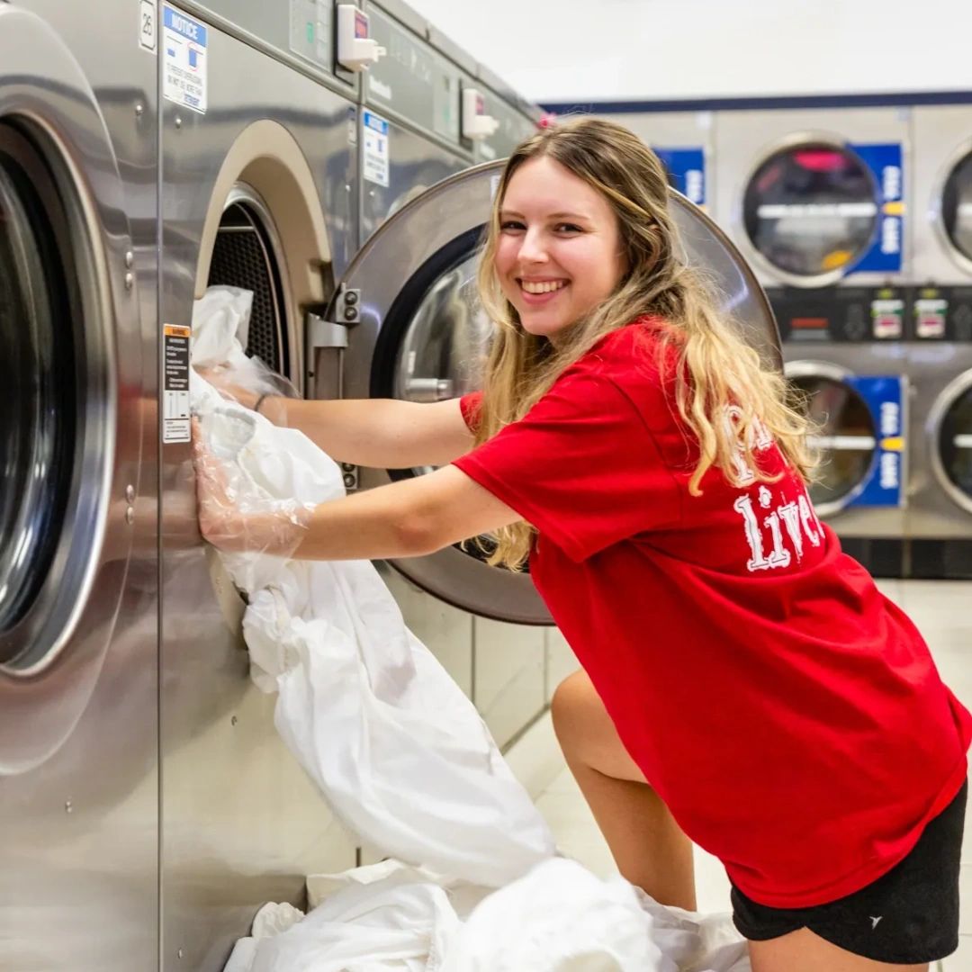 No time to do your laundry? Let us take care of it with our convenient pickup &amp; delivery service. Just drop off your dirty clothes and we'll handle the rest! 🚀 #ConvenientLaundryService #TimeSaver