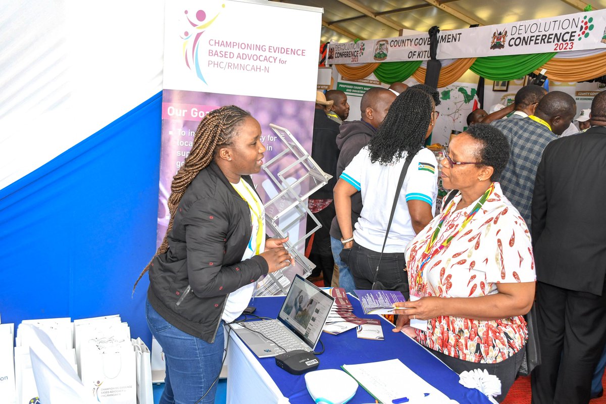 keprecon's tweet image. The #devolutionconference2023 was a success.We extend our gratitude to everyone who took the time to visit our booth and learn about our organization and the #CEBA project.Our steadfast dedication to advancing comprehensive health in areas of #PHC and #RMNCAH+N remains resolute.