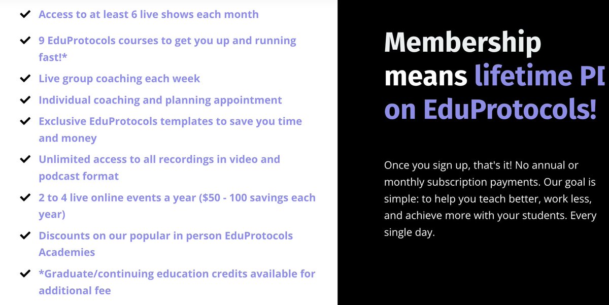🎉  It's Friday! We're choosing another teacher to win a LIFETIME membership to #eduprotocols Plus with online courses, live shows, and coaching 

To enter, RT this tweet, reply with your favorite EduProtocol, and make sure you're following us 📷 📷📱