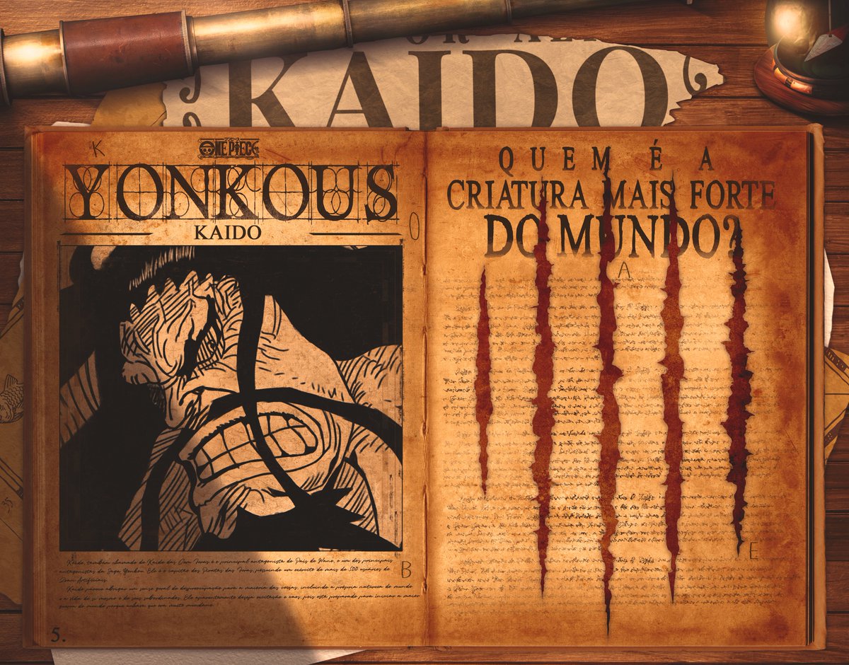 YONKOUS - ONE PIECE

CAP 04: QUEM É A CRIATURA MAIS FORTE DO MUNDO?
