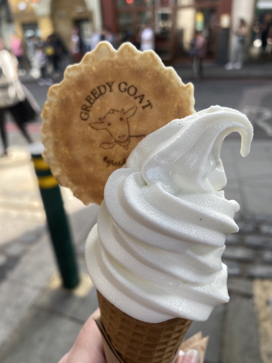 Tried this lovely ice cream today🍦 and would thoroughly recommend if you are ever at Borough market 😋 <a href="/thegreedygoat/">Greedy Goat</a> #icecream #boroughmarket #greedygoaticecream