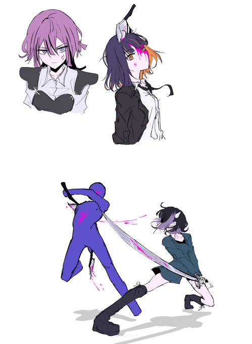 実は全部同じ場所に描いてる 