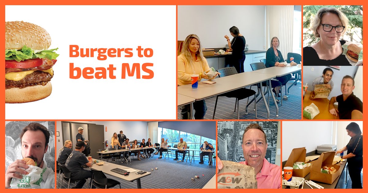 On Thursday the 17th, the CGIS Team enjoyed some burgers while again supporting the yearly A&amp;W "Burgers to Beat MS" drive. Donations provide services to Canadians with MS and helps fund research. Thanks all who participated! #BurgerstoBeatMS