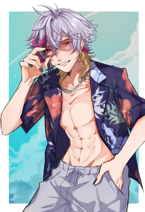 #絵スコート  #不破湊新衣装 