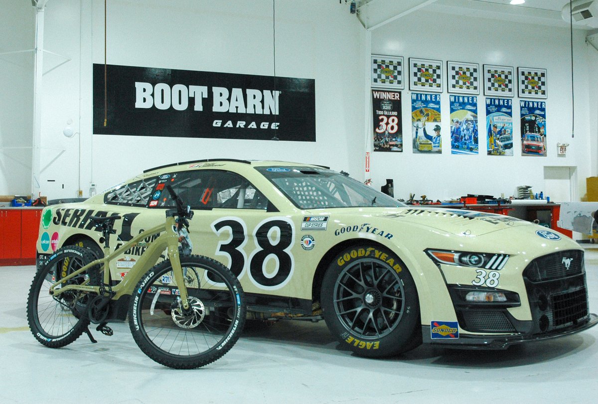 Serial 1 is the official NASCAR Cup Series sponsor of @toddgilliland_ the No. 38 Front Row Motorsports team.  Go to teamfrm.com