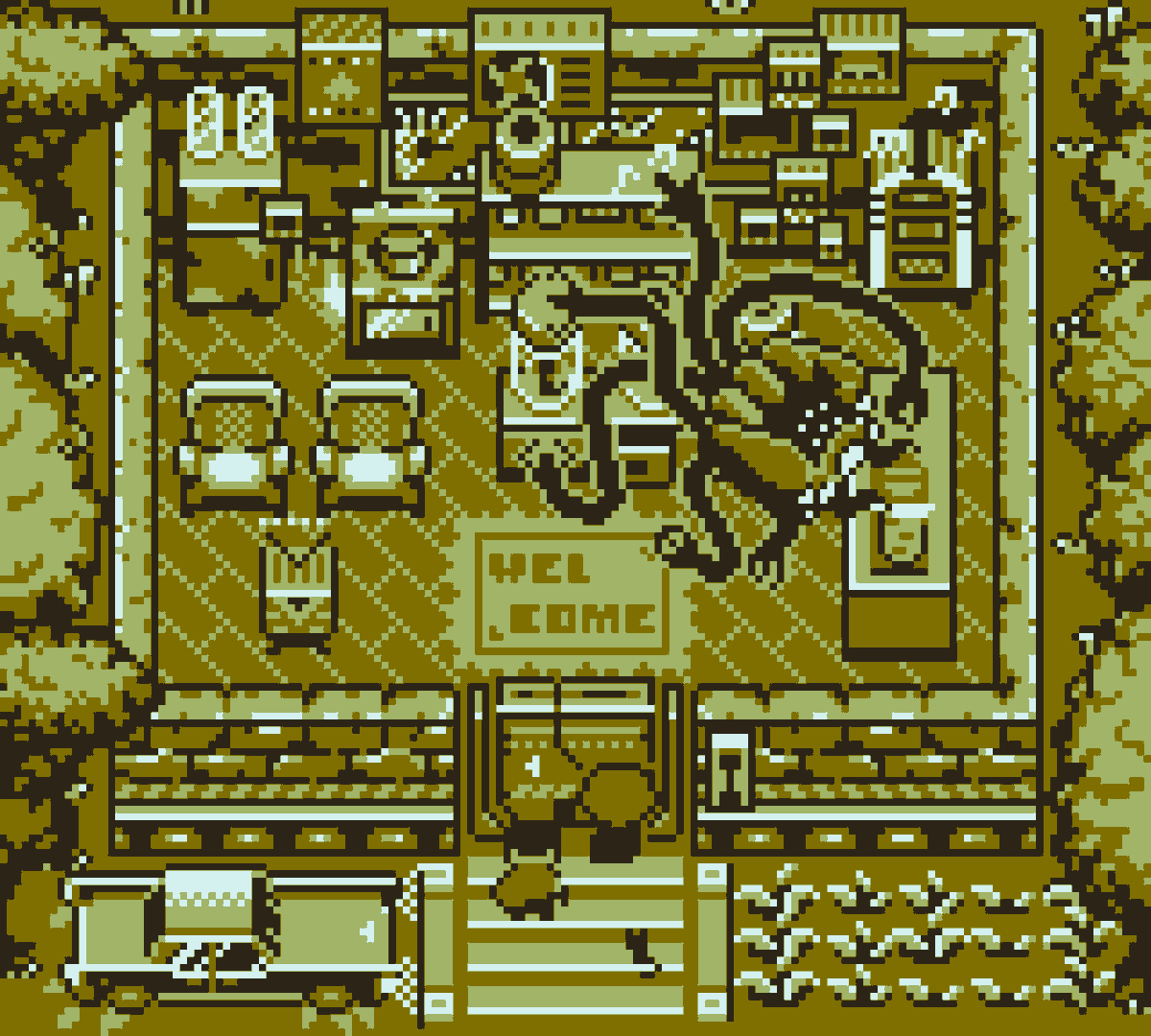 KashalotNot's tweet photo. Here are all versions of my Matrix top-down gameboy mockup. Tell me wich one you like the most. 
P.S. Thanks to @BJGpixel for this beautiful gameboy palettes 
#Morpheus #pixelart #gamedev #animation https://t.co/d0guZwMOrg