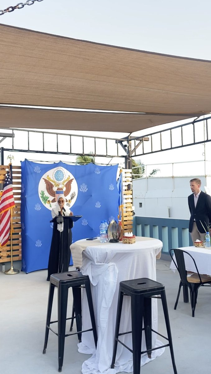 iRiseHub's tweet photo. We have co-launched Academy for Women Entrepreneurship (AWE) with US Embassy in Mogadishu. This program will offer an enterprising knowledge, skills and opportunity to scale up to a prospective bussines women.  

#iRiseImpact
#WomenInBussiness https://t.co/wcDhpP5347