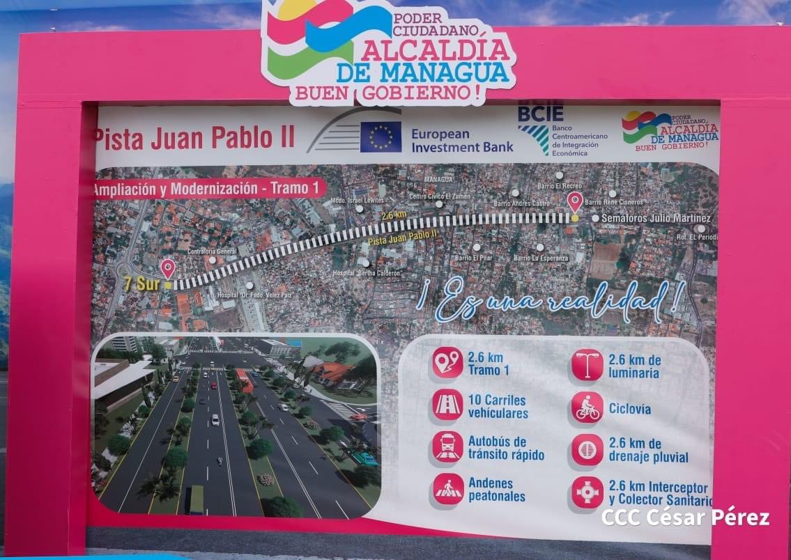 RDcomunicadores's tweet photo. 🔰 Esta mañana autoridades de la Alcaldía de ➡️ Managua realizaron la presentación oficial de la ampliación del proyecto de la 🚍🚗🛣️Pista Juan Pablo II.

📸Fotos: CCC César Pérez

#Nicaragua 🇳🇮 https://t.co/ewlCCrLYVK