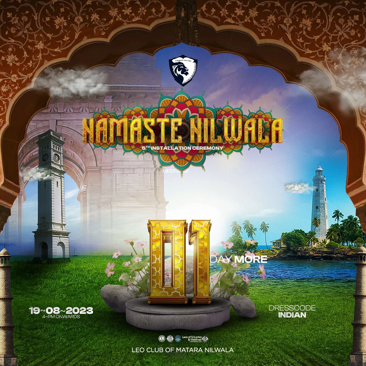 LNilwala's tweet photo. 🌞 Less than 24 Hours to go 🌞

💥 Just one day separates us from the exciting event that is about to become a memorable part of the Leo Club of Matara Nilwala's history.

📅 Date - 19th August (Saturday)
⌛ Time - Starting at 4.00 p.m.
🏟️ Venue - Nilwala park ,Matara https://t.co/djtkogNxDP