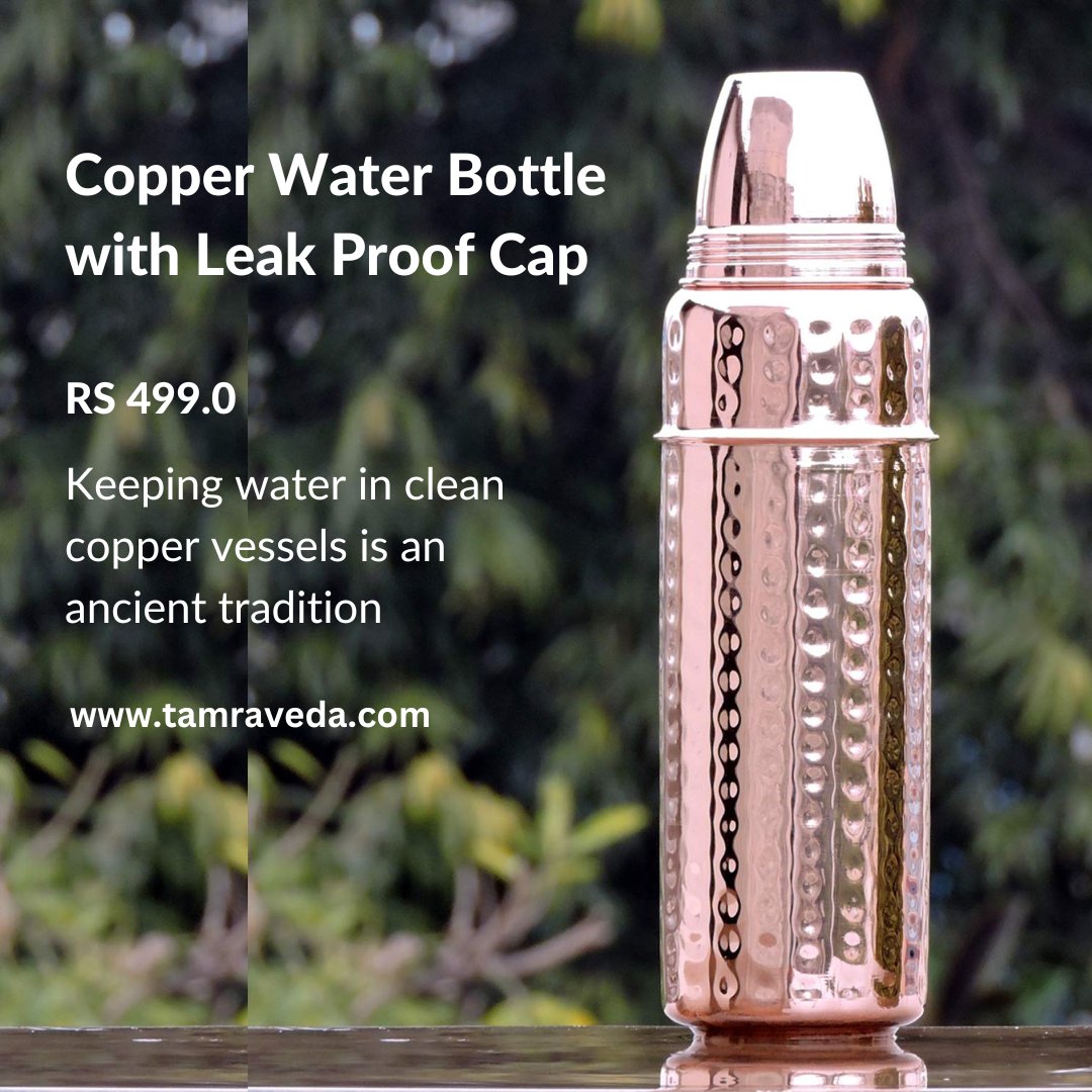 deepakd49892483's tweet photo. Copper Water Bottle with Leak Proof Cap

Offer Price - 499 0NLY-

https://t.co/7BFBWUFvpe

#copperwaterbottle
#copperglass #cups
#coppercooking #accessories
#massagetool
#corporategifts #coppergiftscookiecutters #coppergifts #copperanniversary #health
#uttarpradesh https://t.co/t7ueHdORA1