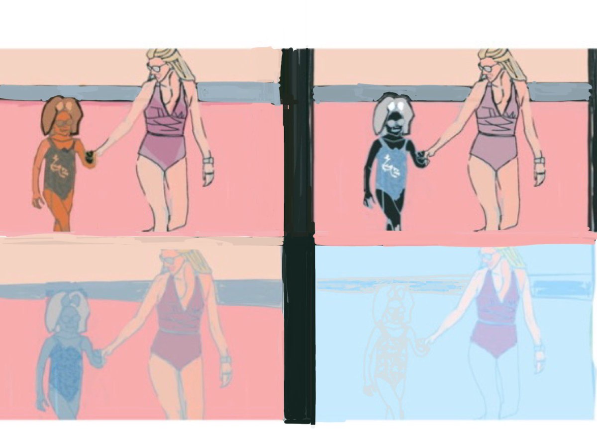 drunkenBouddha's tweet image. #atthebeach #beachresort #familytime #beachlife #pinup #art #familyvacation #sketch #illustrator #doodle #fauvism #quickdrawing #augustdrawingchallenge #fragmentdesign #defragmentation
