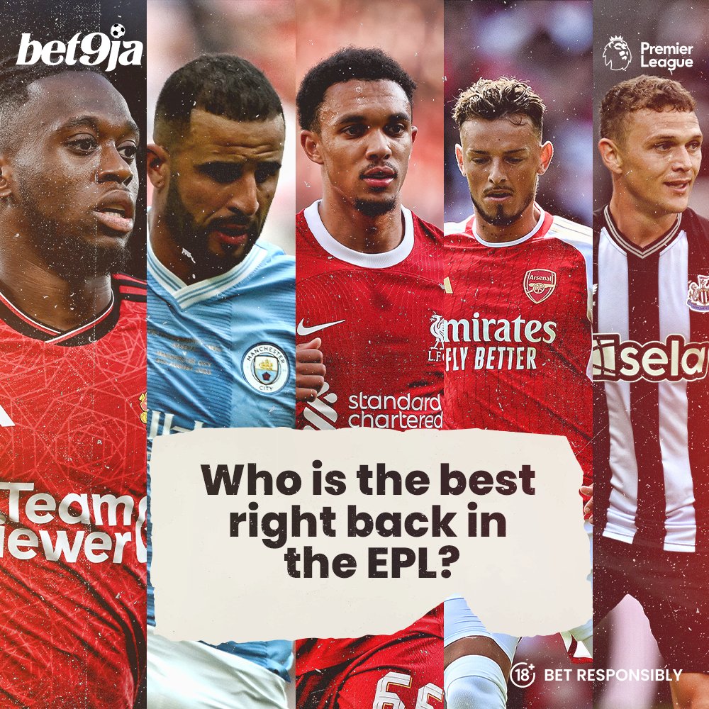 Bet9jaOfficial's tweet photo. This should be interesting.

Who ticks all the boxes as EPL’s best?

#EPL #Rightbacks #Bet9ja https://t.co/1gKasgAttN