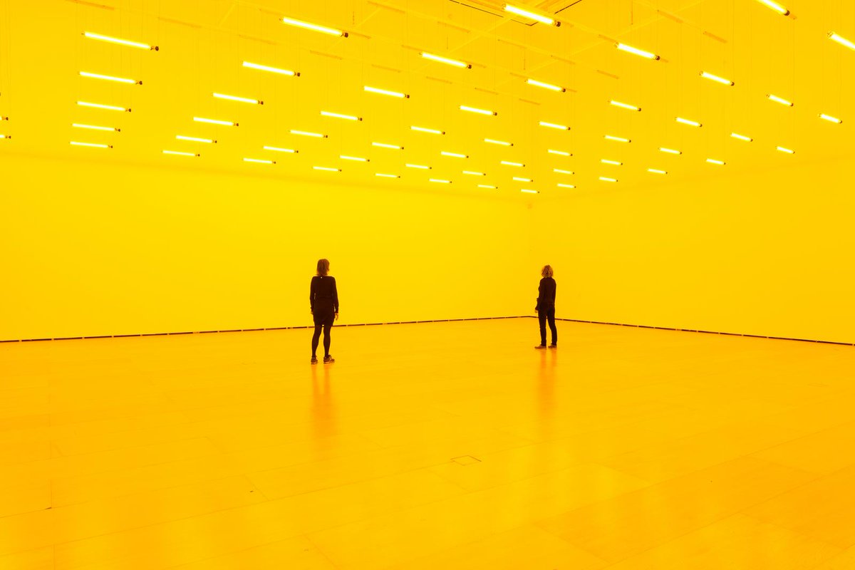 AestheticaMag's tweet image. #IdeaOfTheDay Rooms of Yellow

- Dan Flavin
- Yayoi Kusama
- Olafur Eliasson
