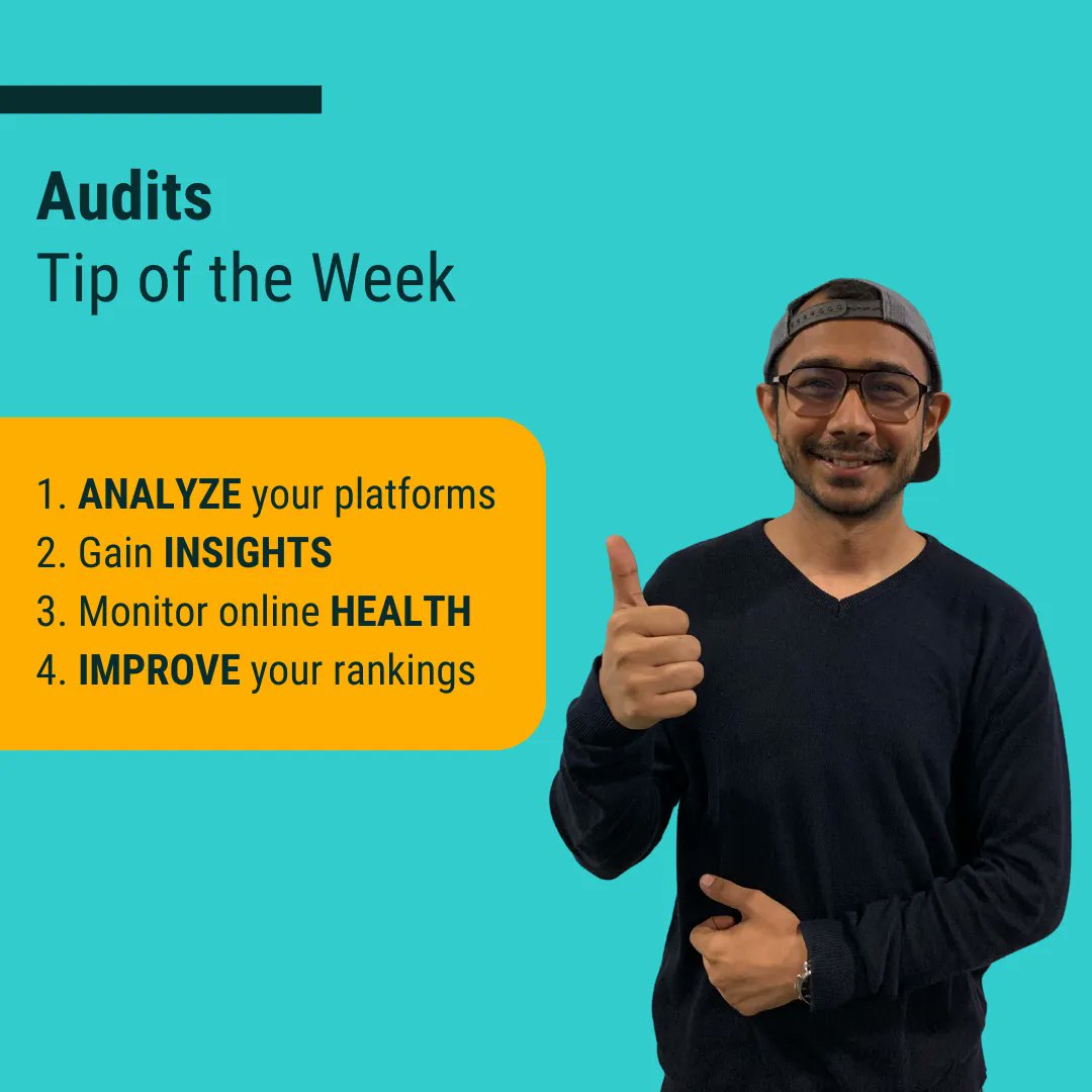 Tip of the Week: Audits 
Performing audits on your platforms is a great way to improve your online presence! Email us at info@digitalmainstreet.ca and we'll connect you to the DSS to assist! 

#DigitalMainStreet  #DigitalServiceSquad #digitaltransformationgrant #digitaltips