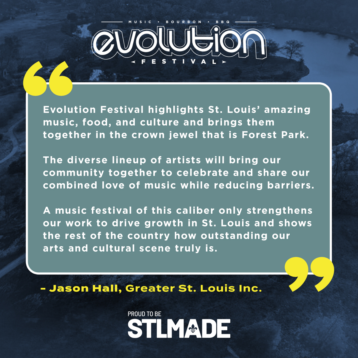 We are SO proud to be #STLMade, and to join hands with @greaterstlinc to elevate our vibrant hometown to new heights!