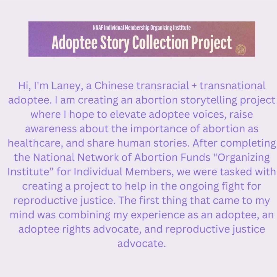 Adoptees For Choice tweet media