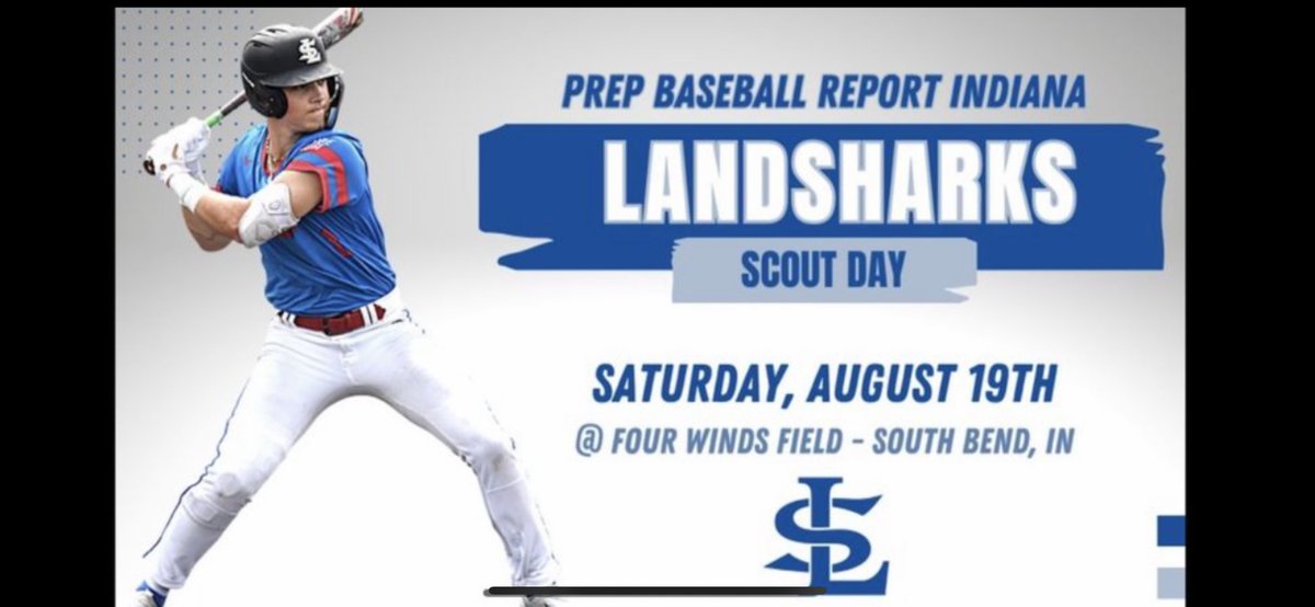 SHK_Hard_Knocks's tweet photo. Not to late to sign up ! Landsharks PBR Scout day tomorrow at Four winds 🦈⚾️🦈@CTrinkle23 @PBRIndiana https://t.co/Pdhg0hGHX4