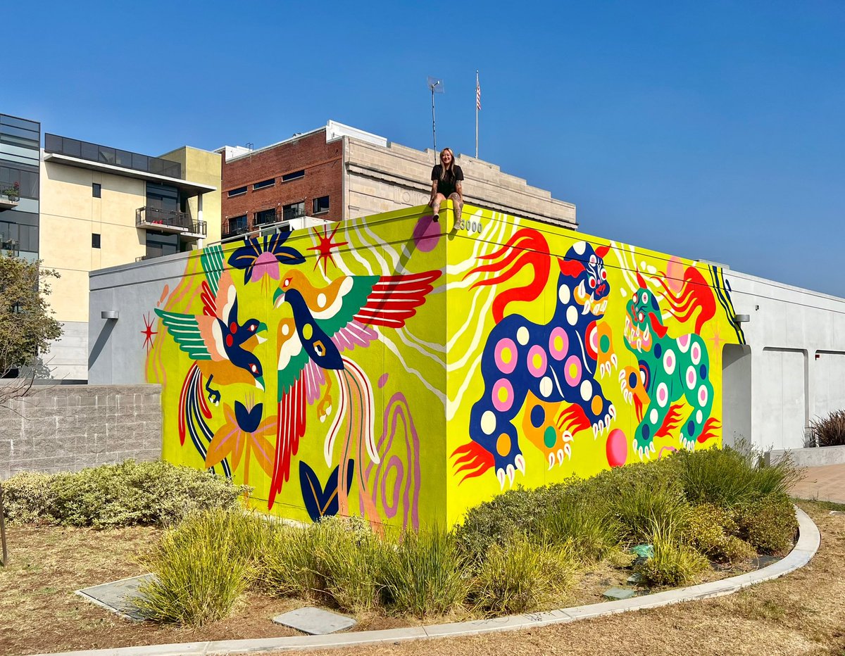 Meadows 🌾🌾🌾 for Long Beach Walls #worldwidewalls