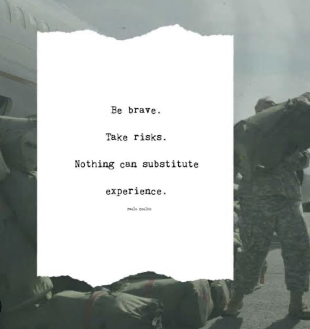 wittecv1's tweet photo. Be brave 💪 https://t.co/4dVJWTOE0m