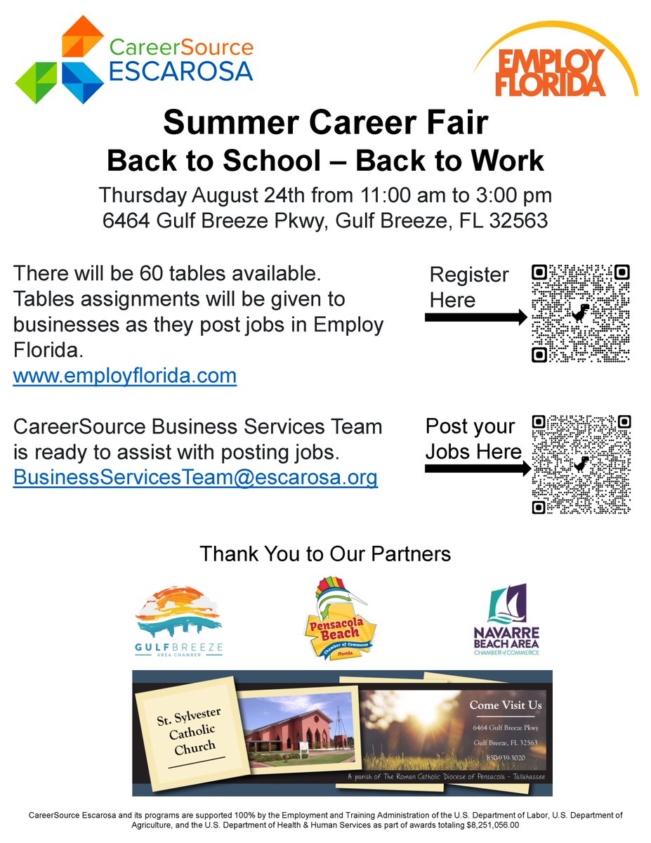 CareerSourceEscarosa (@csescarosa) on Twitter photo 