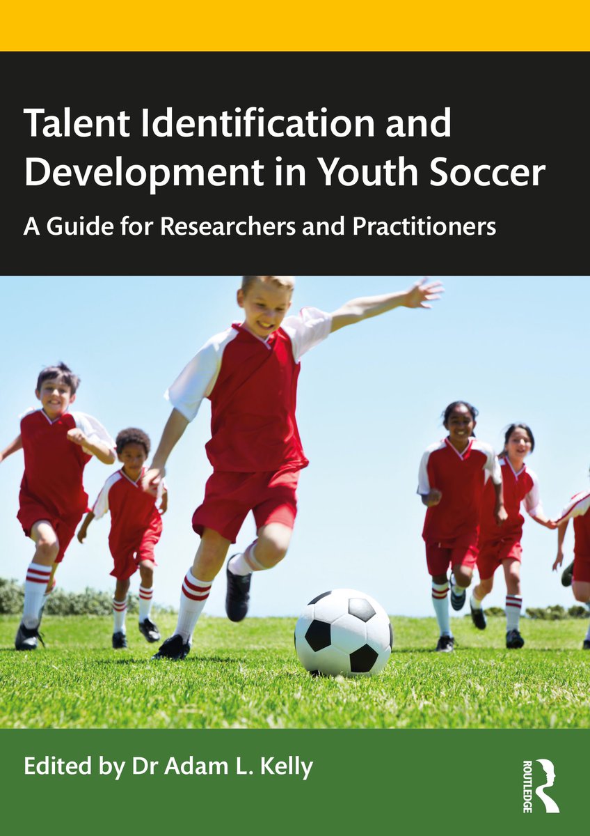 AdamKelly07's tweet image. 🚨NEW BOOK ALERT!🚨
Talent Identification and Development in Youth Soccer: A Guide for Researchers and Practitioners ⚽️📕
Huge thanks to all the authors who contributed towards the 22 chapters! 😃🙌🏽
Check it out here… 📚⬇️
routledge.com/Talent-Identif…