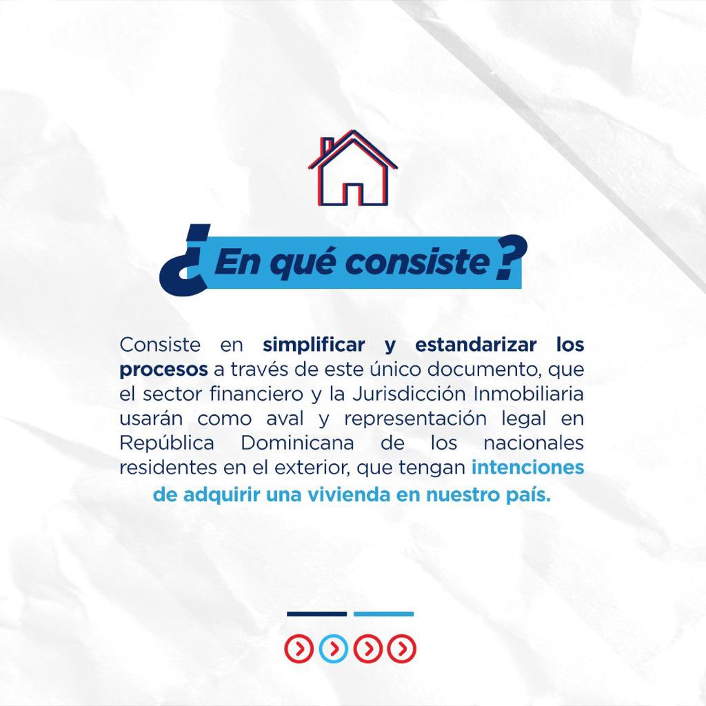 RdenAruba's tweet photo. ¿Eres un #DominicanoEnElExterior y quieres adquirir una vivienda en #RD 🇩🇴?

Conoce más sobre el «Poder Consular Único», un servicio que ofrecemos a través de las Secciones Consulares de nuestras Embajadas y Consulados dominicanos en el exterior 🌎.

#MIREXRD
#PoderConsularÚnico https://t.co/UJUVWiHB09