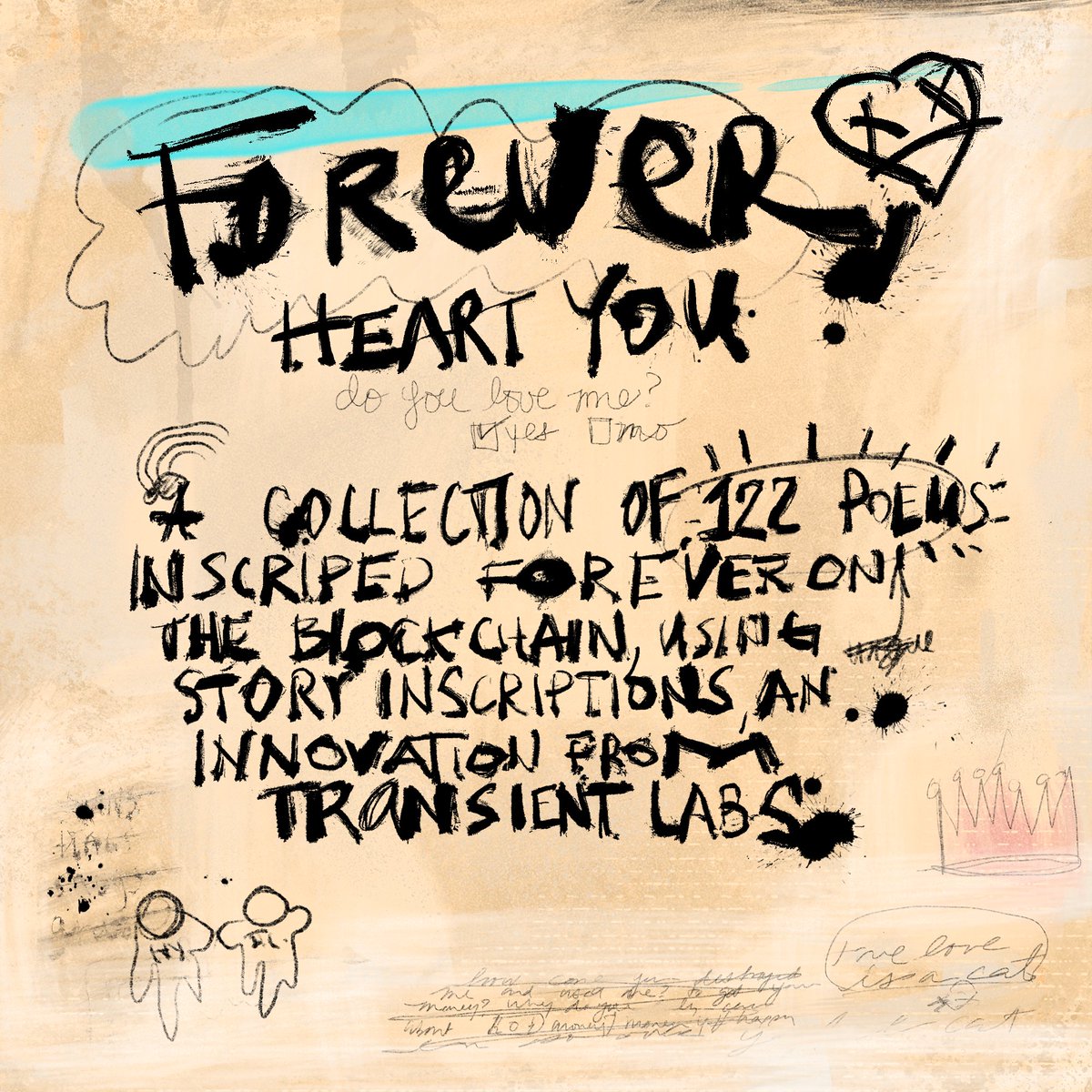 something new coming.
from Heart You &amp; <a href="/TransientLabs/">Transient Labs</a> 
featuring new tech, story inscriptions
words are art.
art is a messy, magnificent journey. 
art is a witness of what is. 
hold nothing back. 

releasing 122 poems, written over the last 2 years.

coming next week.
