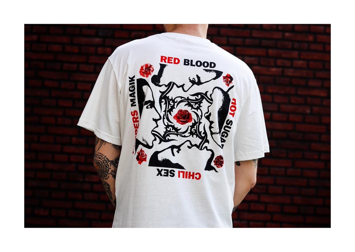Blood Sugar Sex Magik - @ChiliPeppers shirt🌹 now available at