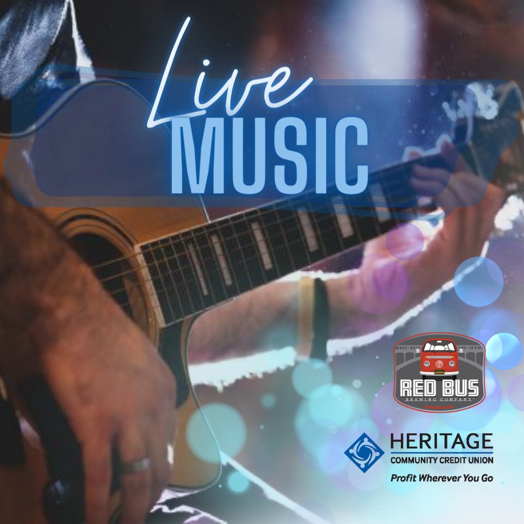 Grab your crew for 🎶LIVE🎶 music this Friday night! Come out between 6-8pm for a cold beer 🍺 while vibing to the tunes of talented live artists at @RedBusBrew, sponsored by HCCU.

Please drink responsibly. #supportlocal #sponsor #folsom #sacevent #creditunioncommunity #CUmember