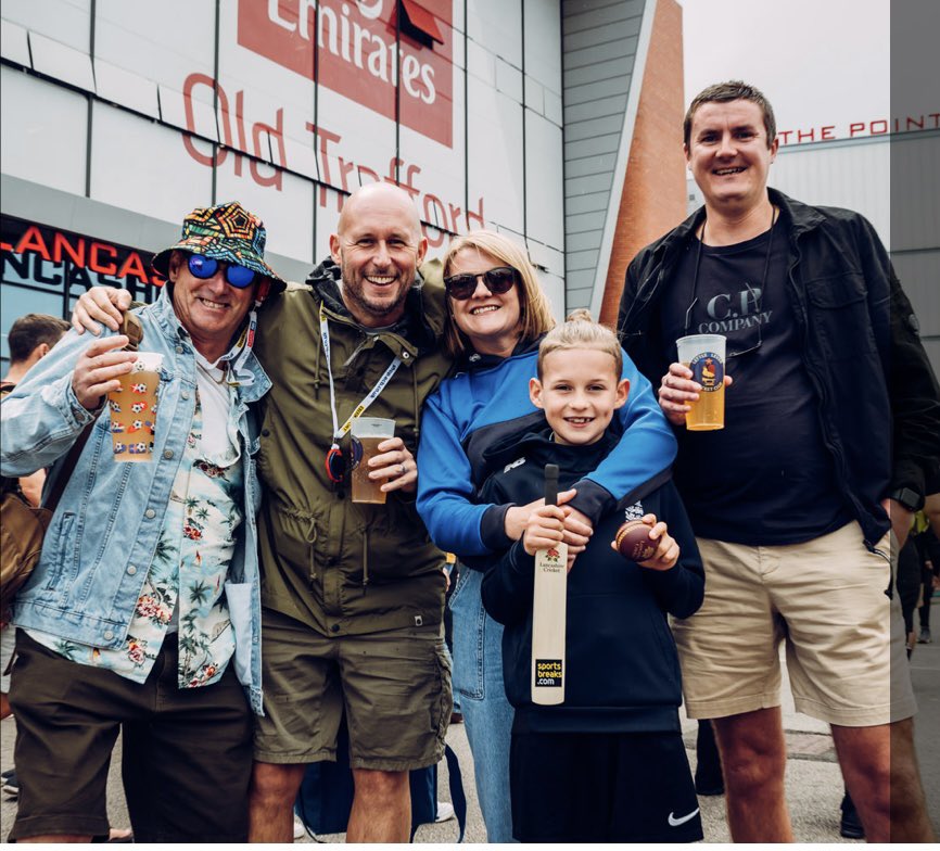 The villagers made the Lancs website #theashes