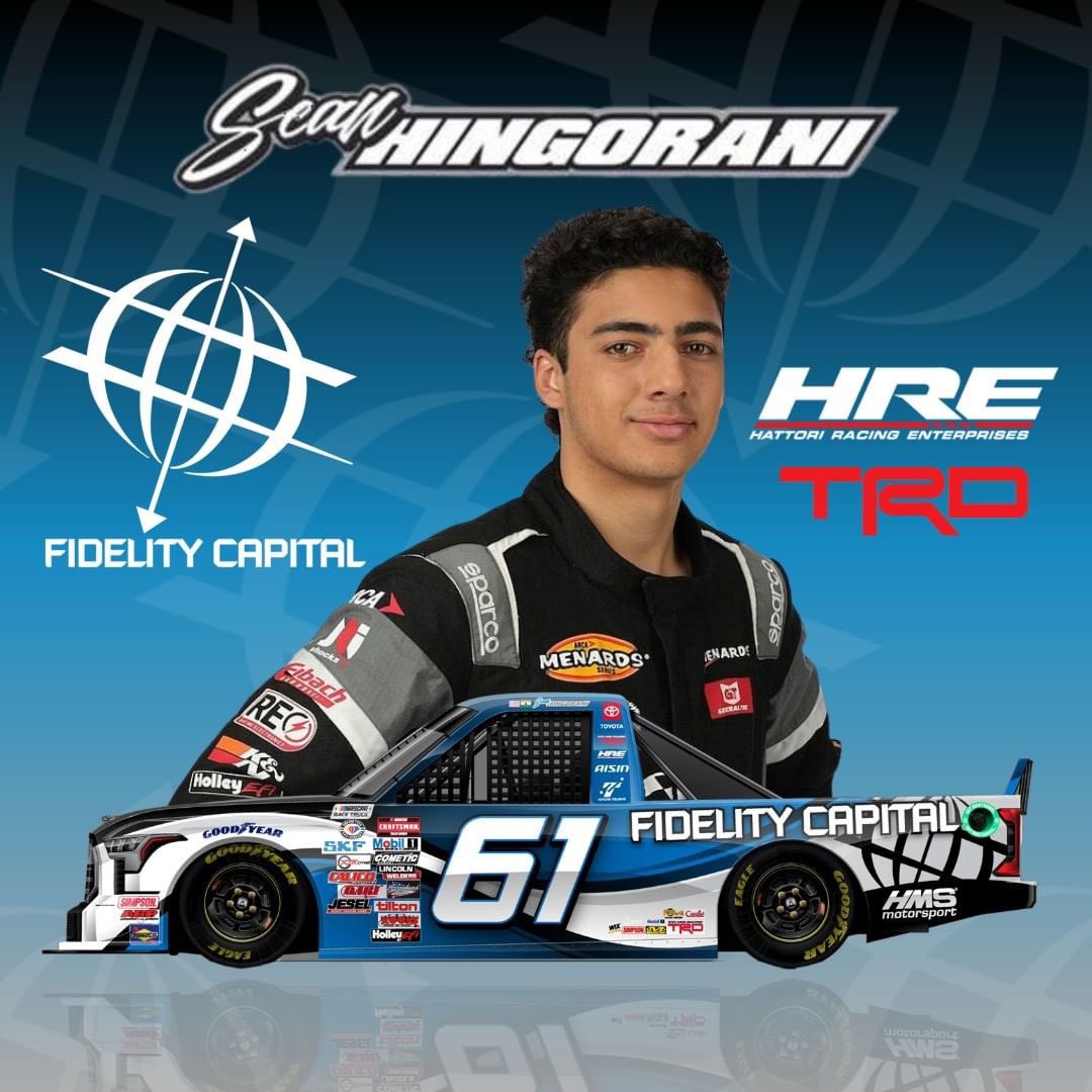 Sean Hingorani (@seanhingorani) on Twitter photo Sean Hingorani to make Craftsman Truck Series Debut in the HRE No. 61 Toyota Tundra TRD Pro at The Milwaukee Mile <a href="/HattoriRacing/">HattoriRacing</a> Sean Hingorani to make Craftsman Truck Series Debut in the HRE No. 61 Toyota Tundra TRD Pro at The Milwaukee Mile <a href="/HattoriRacing/">HattoriRacing</a>