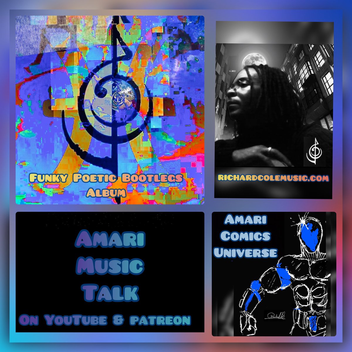 RichardCole_NOW's tweet photo. https://t.co/tEmxvNSic5
Sign up for email updates! Plus links to  my other social-media accounts at the bottom of the home page. Support to keep new content coming! It’s been real y’all! #supportartists #theexodushasbegun #supportstreaming #music #merch https://t.co/fvZHjIF2iQ