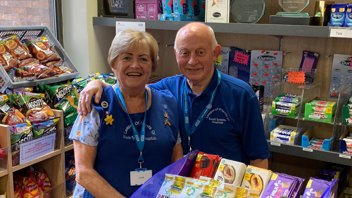 STSFTrust's tweet photo. Two of our very own volunteers got married last weekend 👰

Josie and Eddie volunteer at the League of Friends shop in South Tyneside District Hospital and found love during lockdown when they were matched up by a mutual friend ❤️

More 👉 https://t.co/chwIFOUrON https://t.co/gIP9TJkSDT