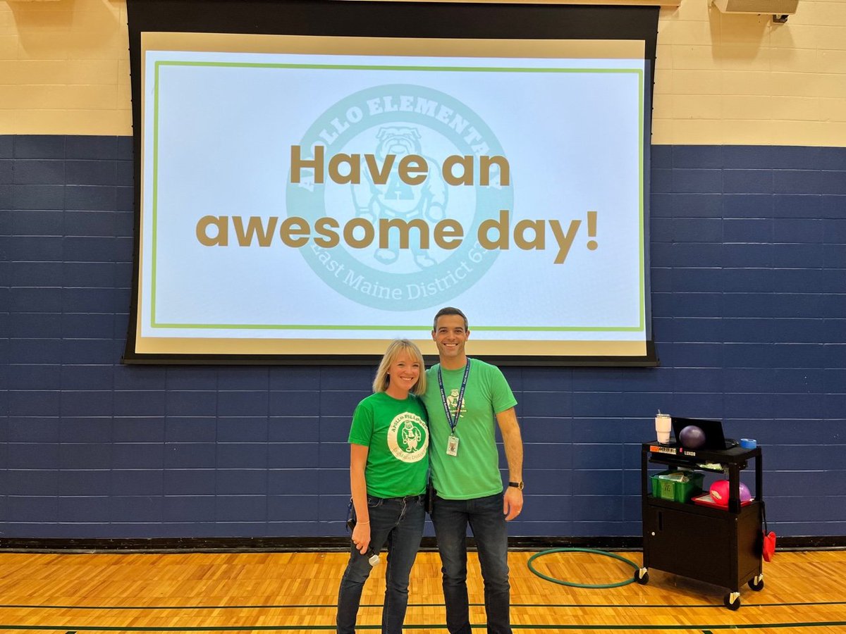 Thank you to <a href="/MrsRussell63/">Elizabeth Russell</a>  and <a href="/Brian_Gariti/">Brian Gariti</a>  for an amazing first week of school! 👏👍🙌😊
<a href="/apolloD63/">Apollo School</a>