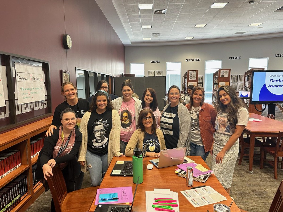 Last district PD "in the books!" 😉😉 Cypress Ranch ELA had a wonderful week of learning! <a href="/underwood89/">Traci Underwood</a> #SecELA <a href="/CyRanchHS/">Cypress Ranch HS</a>