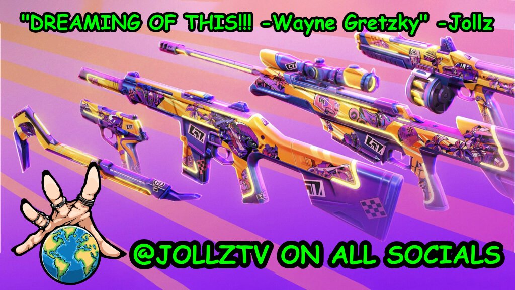 Jollztv's tweet image. 2x GIVEAWAY **NEW** VALORANT DAYDREAMS SKIN BUNDLE 

To enter:
😈RT + Like this tweet  
😈 Follow me  
😈(MORE WAYS TO ENTER IN REPLIES)  

Winner will be posted in replies on August 25th