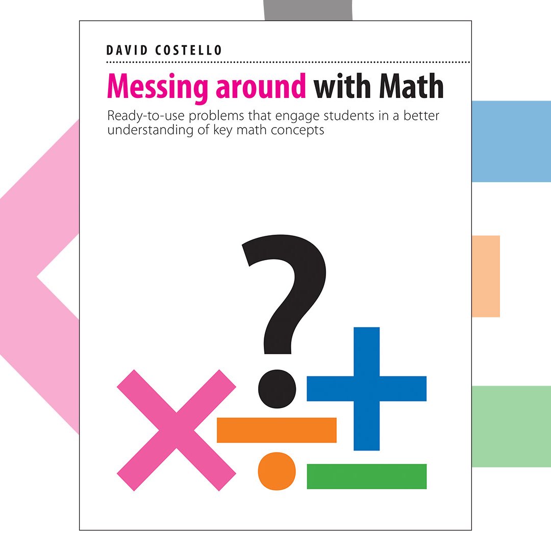 I’m finalizing my latest book’s manuscript #MessingAroundWithMath.

I’ve examined #math curricula across Canada &amp; standards in the USA; and I’ve identified key concepts for K-6. 

For each key concept - a lot of problem types and problems.

Check it out pembrokepublishers.com/book.cgi?isbn=…