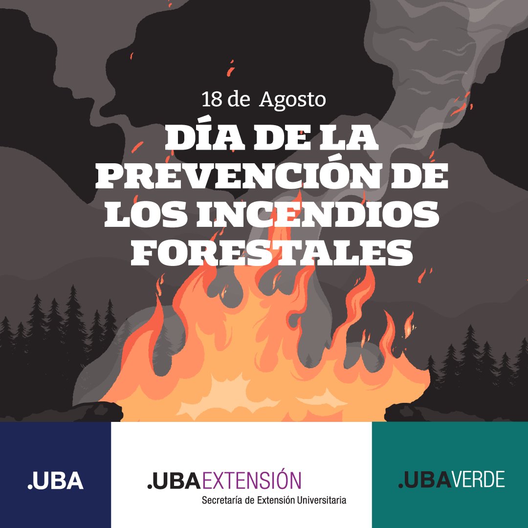 UbaVerde's tweet photo. Hoy 18/08 día de la prevención de los incendios forestales. 

👉🏼 ¿Qué podemos hacer para prevenirlos? Te compartimos algunos consejos:

🔸 No arrojes colillas de cigarrillos ni fósforos en el suelo. 
🔸 Lleva contigo tus residuos cuando visites áreas naturales. 

@ReichAlejandra https://t.co/HOL0L7dpWi