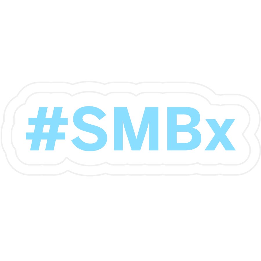 buyandsellabiz's tweet image. Also… let’s vote on a #SMBx laptop sticker👇

Option 1