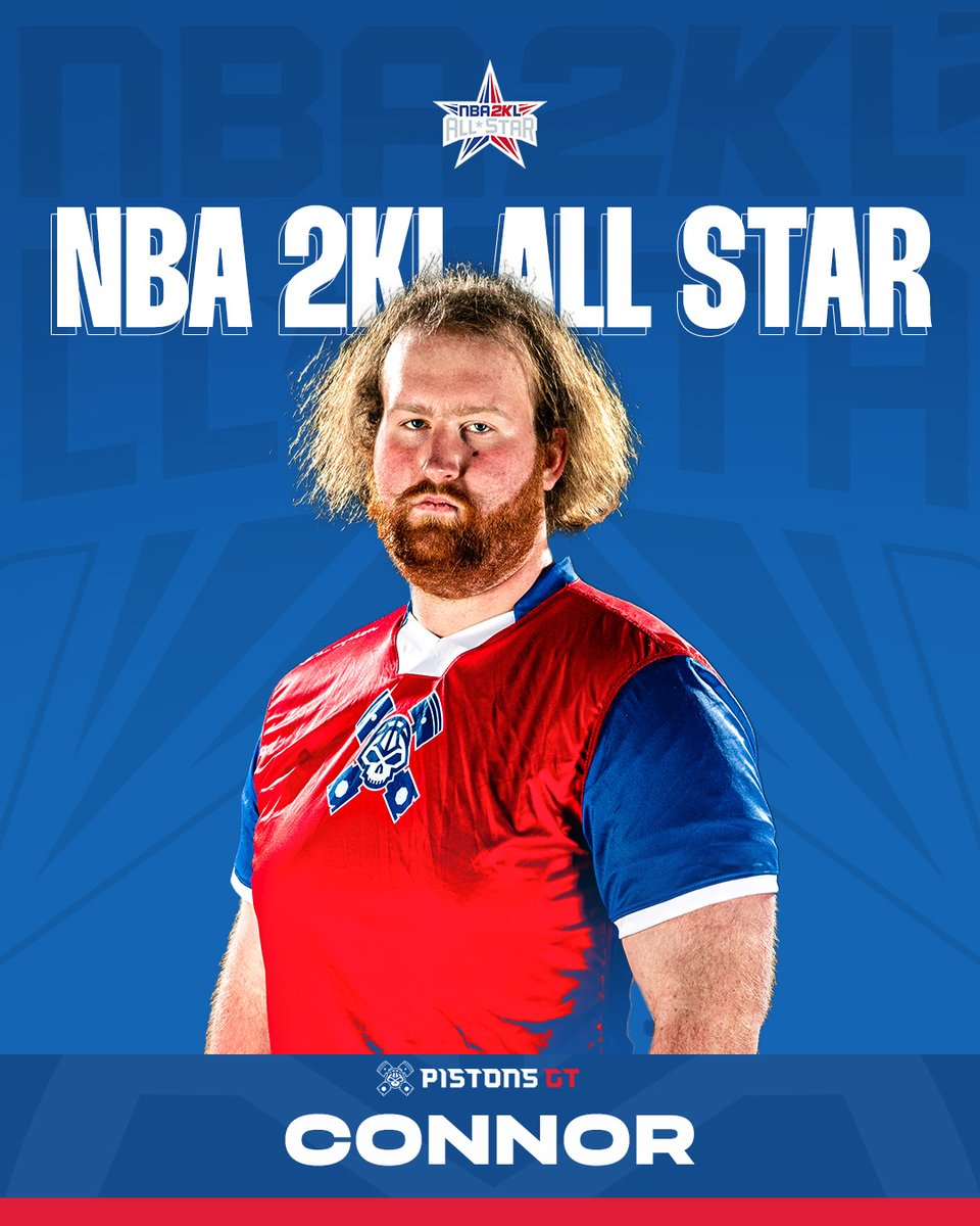 PistonsGT's tweet photo. We always knew @RlPConnor was a ⭐️! Congratulations on being named a @NBA2KLeague All-Star!

5v5 stats 📊
10.08 PTS | 4.12 RBS per game

3v3 stats 📊
413 TOTAL PTS | 238 TOTAL RBS https://t.co/h5FvdJbydf