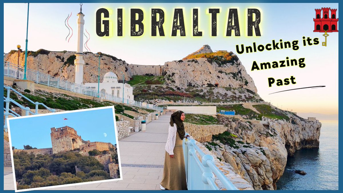 SN_Jalali's tweet photo. First of my Gibraltar vlogs, Gibraltar has an amazing past! I should know because I researched a lot about it for my YA historical fiction; An Andalus Adventure which is about the birth of #Muslim Spain. Watch here #muslimah 

https://t.co/EkVpf8x2hY https://t.co/l0QZs0j42h