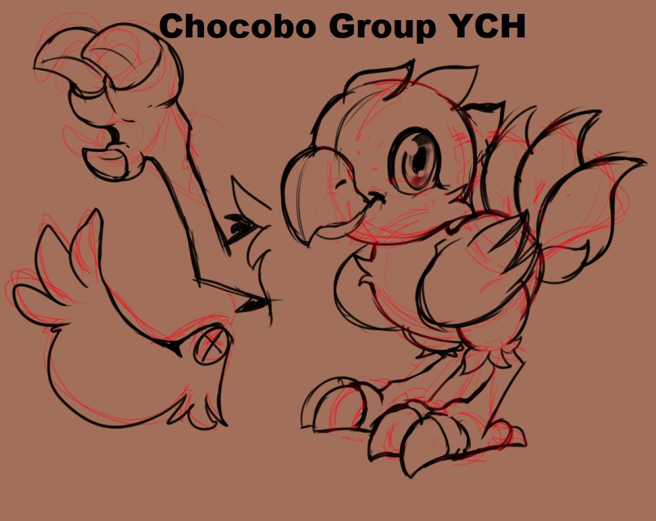 Working with <a href="/sarianabt/">SarianaBT</a> To gather all the Chocobo sonas together for a group art piece ^v^
If you have a chocobo sona be sure to check this out!
furaffinity.net/view/53345858/…