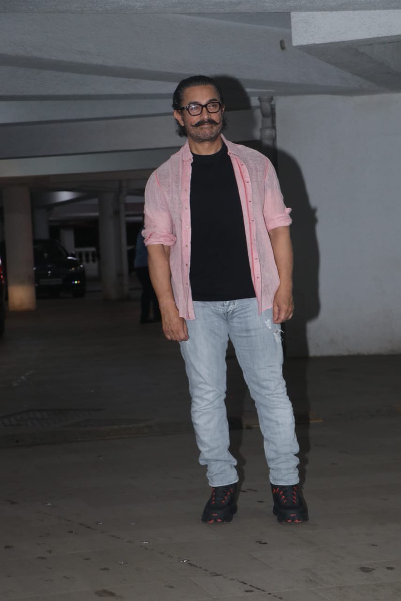 #AamirKhan at #riteshsidhwani's party