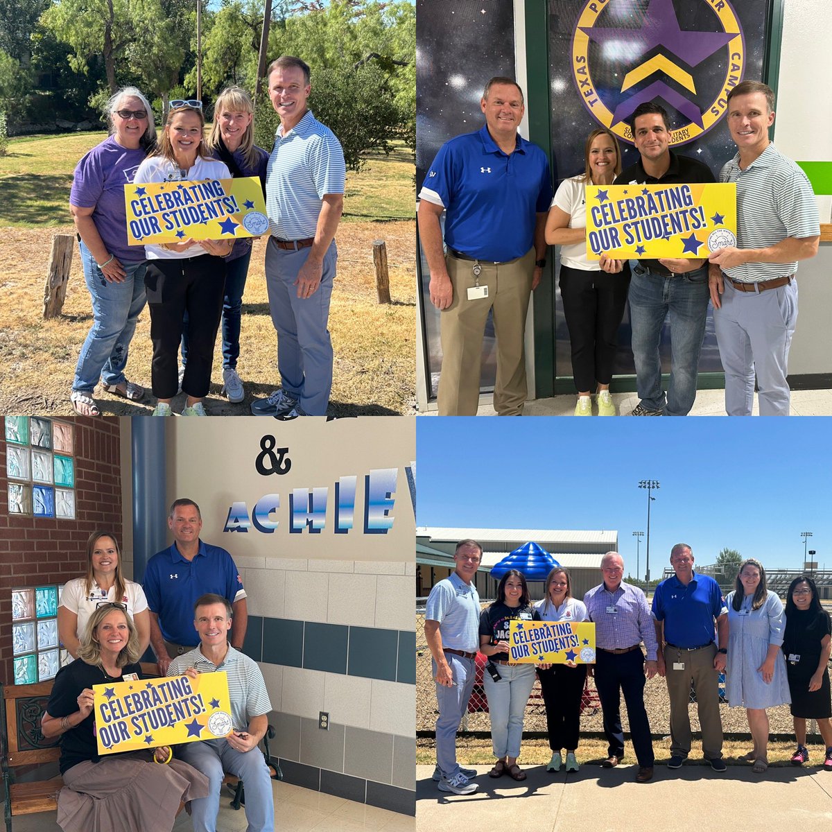 It’s a fabulous Friday and day 2 of school
In <a href="/SanAngeloISD/">San Angelo ISD</a> due to all of these #differencemaker educators. <a href="/Jill_Ross/">Jill Ross</a> <a href="/just_claudia/">Claudia B</a> <a href="/MindyGoodnight/">Mindy Goodnight</a> <a href="/SA_GlennRaiders/">@SA_GlennRaiders</a> <a href="/kaysantarita/">Kay Scott</a>